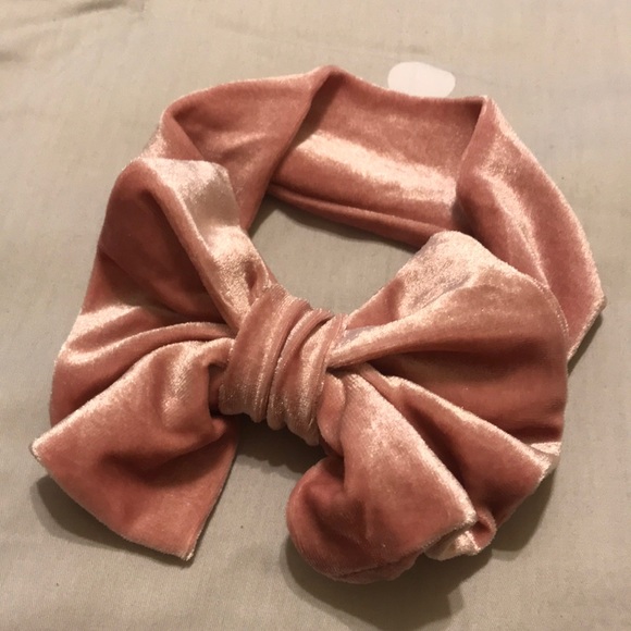 New Velvet Baby Bowknot Headband - Picture 2 of 2